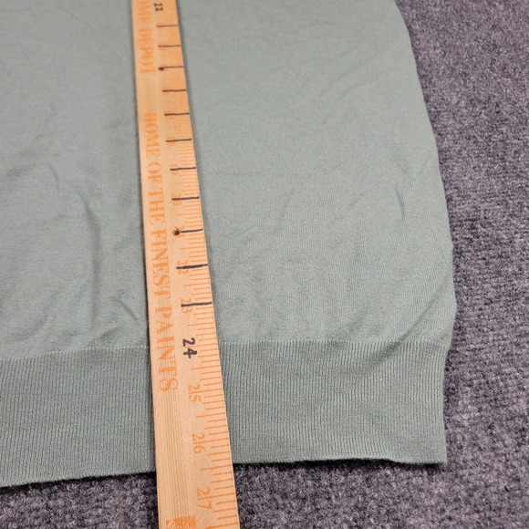 Ralph Lauren Purple Label Fine Cashmere Crewneck Sweater Men XXL Sage Green $995 - Picture 5 of 7